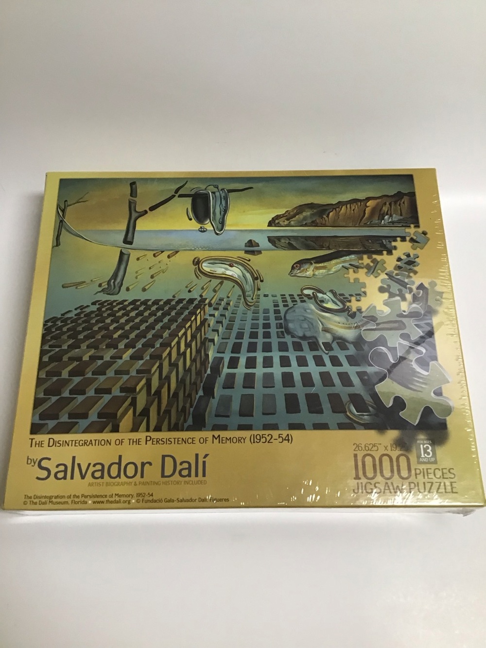 Salvador Dali Puzzle 1000 pc Disintegration of the Persistence of Memory SEALED